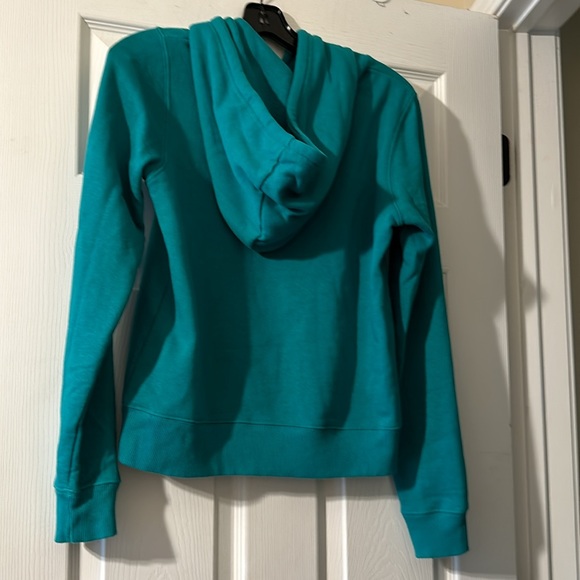 Urban Outfitters teal hoodie sweatshirt xsmall fits like a xxsmall. - Picture 4 of 7